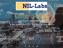 Tablet Screenshot of nil-labs.com